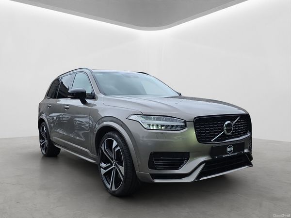 Volvo XC90 SUV, Petrol Plug-in Hybrid, 2021, Grey