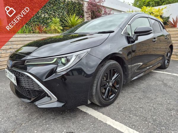 Toyota Corolla Hatchback, Petrol Hybrid, 2021, Black