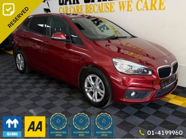 BMW 2-Series MPV, Petrol, 2017, Red