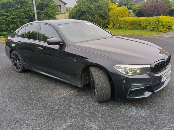 BMW 5-Series Saloon, Diesel, 2017, Black