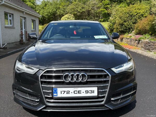 Audi A6 Saloon, Diesel, 2017, Black