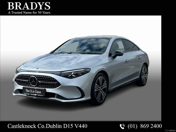 Mercedes-Benz CLA Coupe, Petrol, 2026, Silver
