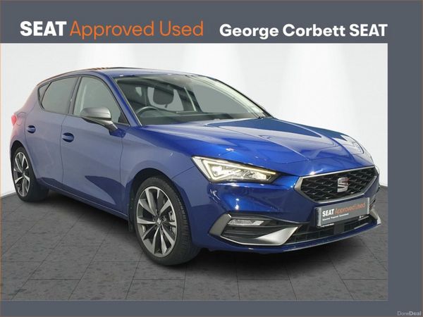SEAT Leon Estate, Petrol Plug-in Hybrid, 2021, Blue
