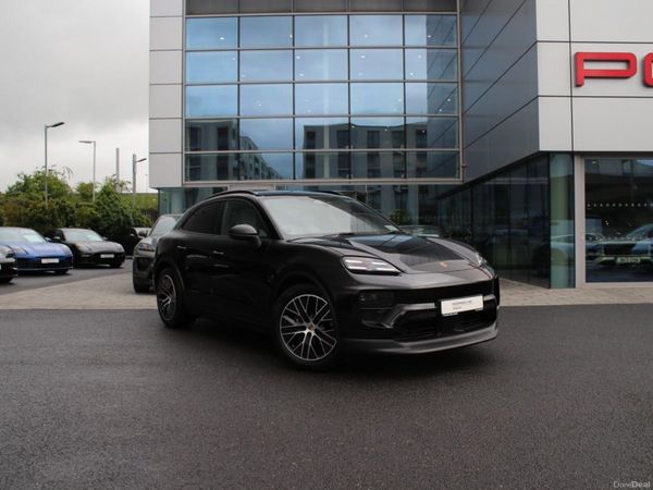 Porsche Macan SUV, Electric, 2026, Black