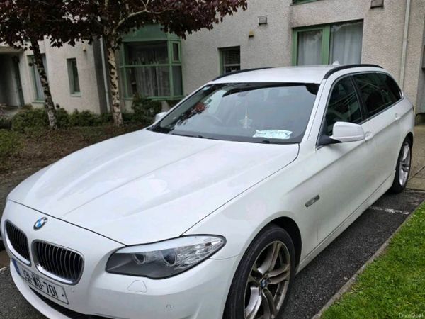 BMW 5-Series Estate, Diesel, 2013, White