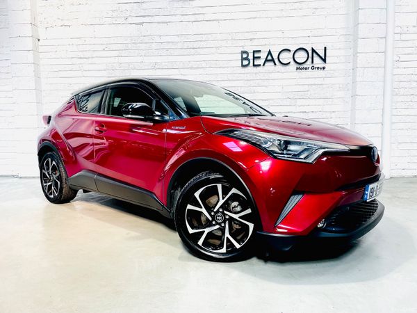 Toyota C-HR Hatchback, Petrol Hybrid, 2019, Red