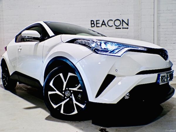 Toyota C-HR SUV, Petrol Hybrid, 2018, White