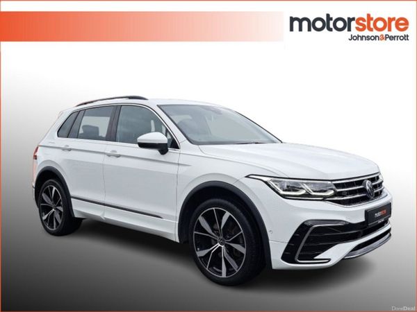 Volkswagen Tiguan SUV, Petrol Plug-in Hybrid, 2023, White