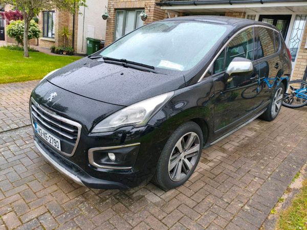 Peugeot 3008 SUV, Diesel, 2014, Black