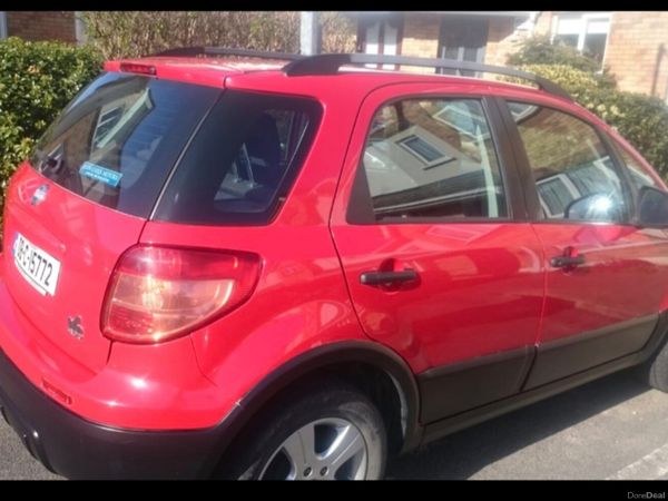 Fiat Sedici SUV, Petrol, 2008, Red