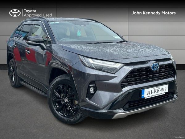 Toyota RAV4 SUV, Petrol Hybrid, 2024, Grey