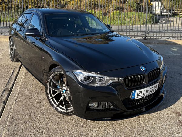 BMW 3-Series Saloon, Diesel, 2018, Black