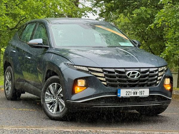 Hyundai Tucson SUV, Petrol Hybrid, 2022, Blue