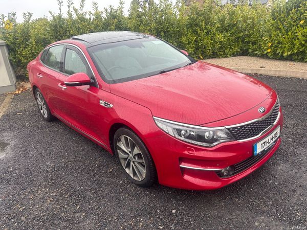 Kia Optima Saloon, Diesel, 2017, Red