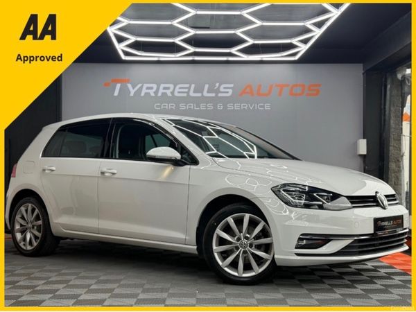 Volkswagen Golf Hatchback, Petrol, 2018, White