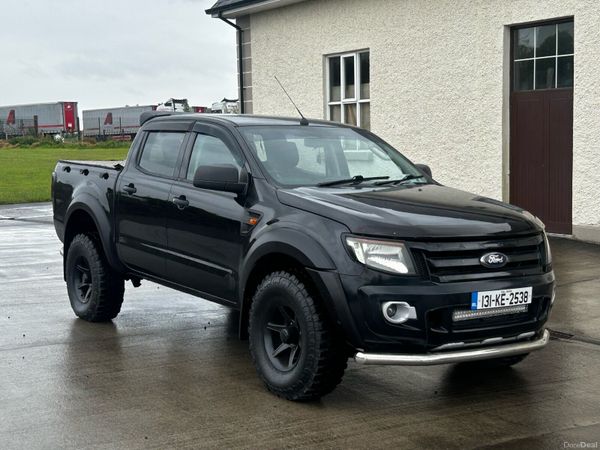 Ford Ranger Crew Cab, Diesel, 2013, Black