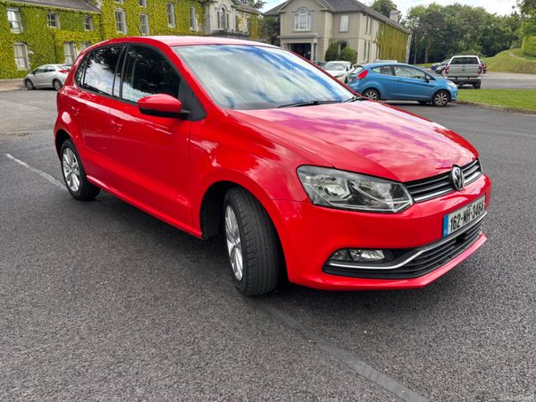 Volkswagen Polo Hatchback, Petrol, 2016, Red