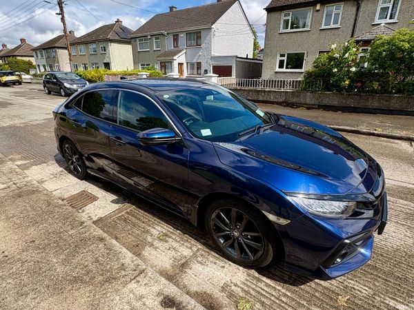 Honda Civic Hatchback, Petrol, 2021, Blue