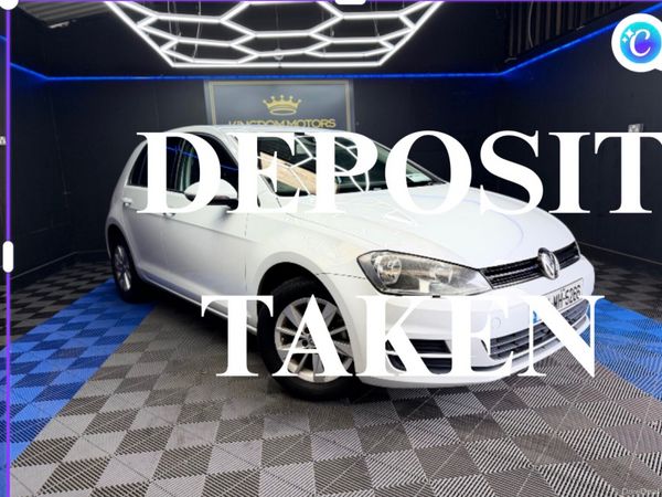 Volkswagen Golf Hatchback, Petrol, 2014, White