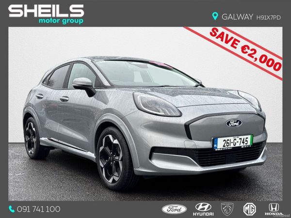 Ford Puma MPV, Electric, 2026, Grey