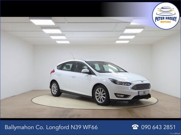 Ford Focus Hatchback, Diesel, 2016, White