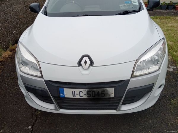 Renault Megane Coupe, Diesel, 2011, White