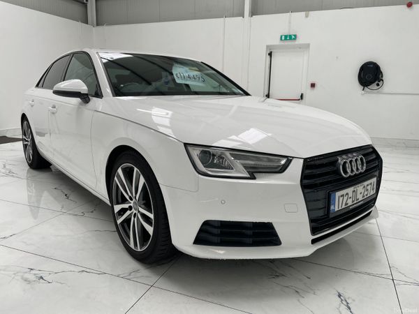 Audi A4 Saloon, Diesel, 2017, White