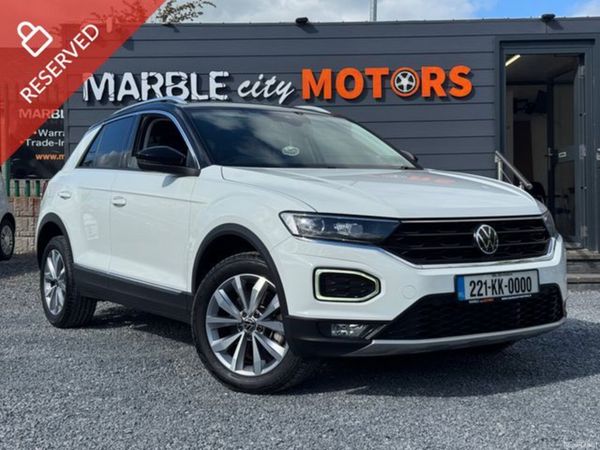 Volkswagen T-Roc SUV, Diesel, 2022, White