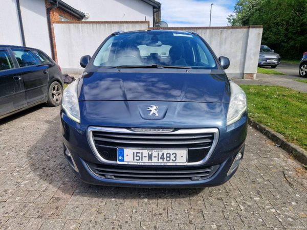 Peugeot 5008 MPV, Diesel, 2015, Blue
