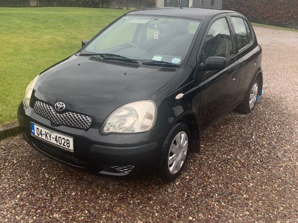 Toyota Yaris Hatchback, Petrol, 2004, Black