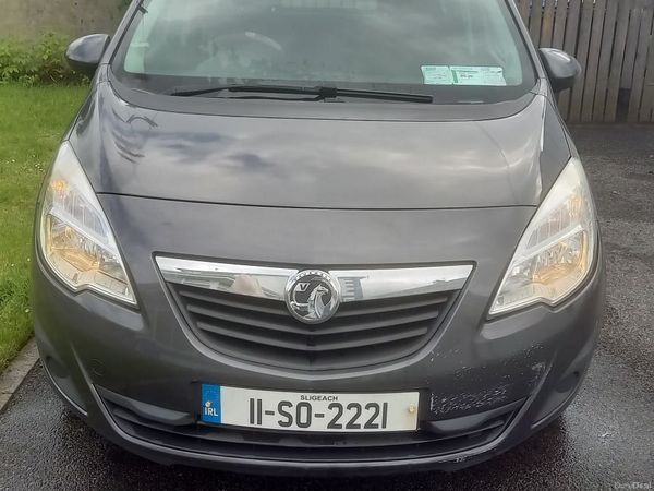 Vauxhall Meriva MPV, Diesel, 2011, Grey