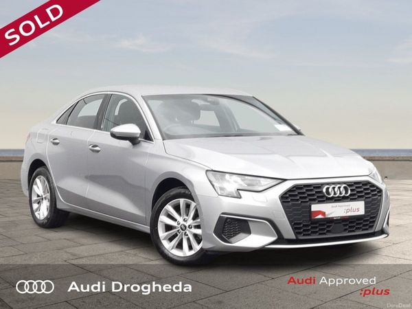 Audi A3 Saloon, Petrol, 2023, Silver