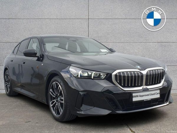 BMW 5-Series Saloon, Petrol, 2024, Black