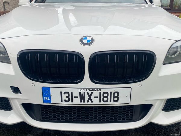 BMW 5-Series Saloon, Diesel, 2013, White