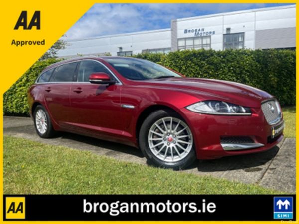 Jaguar XF Estate, Diesel, 2014, Red