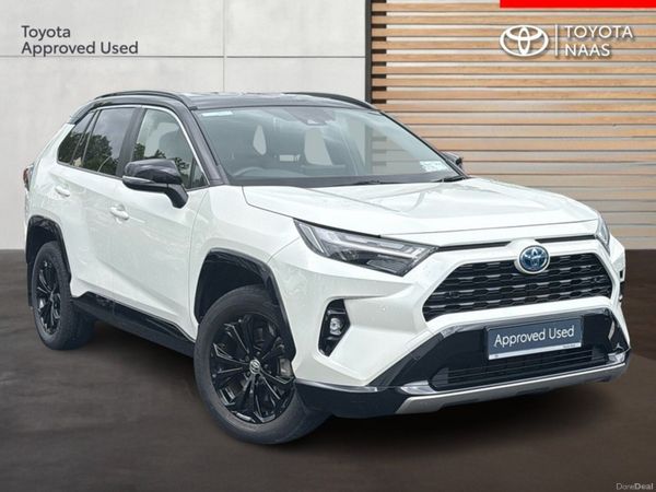 Toyota RAV4 SUV, Petrol Hybrid, 2022, White
