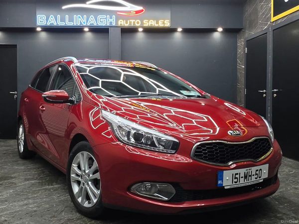 Kia Ceed Estate/Jeep, Diesel, 2015, Red