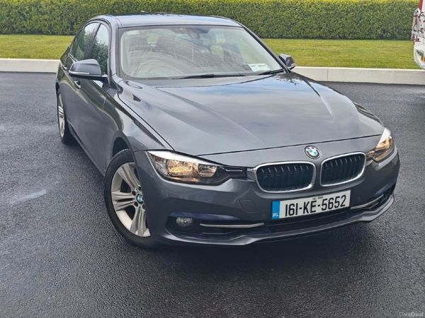 BMW 3-Series Saloon, Petrol Plug-in Hybrid, 2016, Grey