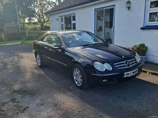 Mercedes-Benz CLK Coupe, Diesel, 2009, Black