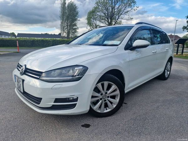 Volkswagen Golf Estate, Petrol, 2014, White