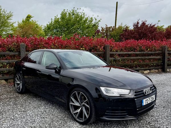 Audi A4 Saloon, Diesel, 2017, Black