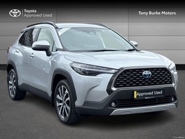 Toyota Corolla Cross SUV, Petrol Hybrid, 2023, Silver