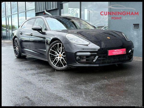 Porsche Panamera Estate, Petrol Plug-in Hybrid, 2023, Black