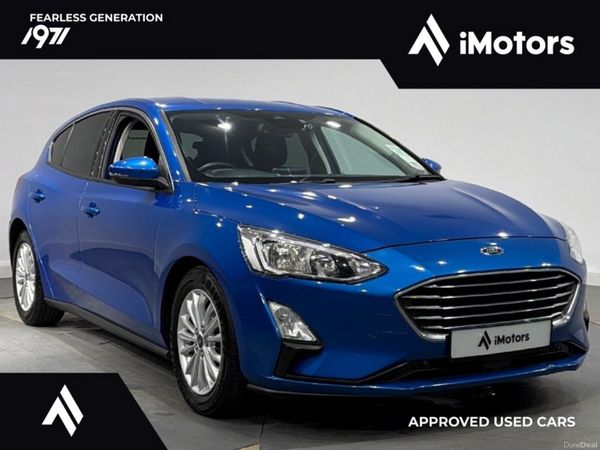 Ford Focus Hatchback, Petrol, 2019, Blue