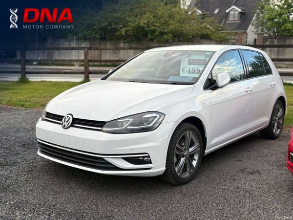 Volkswagen Golf Hatchback, Petrol, 2019, White