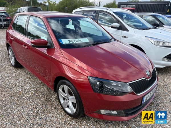 Skoda Fabia Hatchback, Petrol, 2016, Red