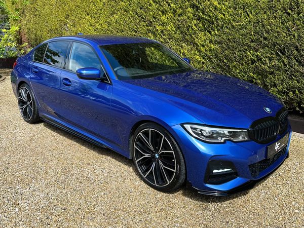 BMW 3-Series Saloon, Diesel, 2019, Blue