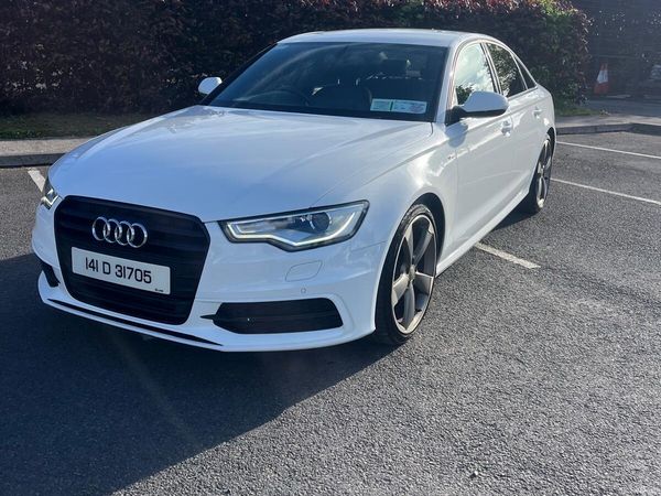 Audi A6 Saloon, Diesel, 2014, White