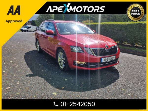Skoda Octavia Estate, Diesel, 2018, Red