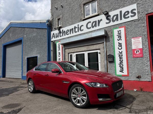 Jaguar XF Saloon, Diesel, 2017, Red